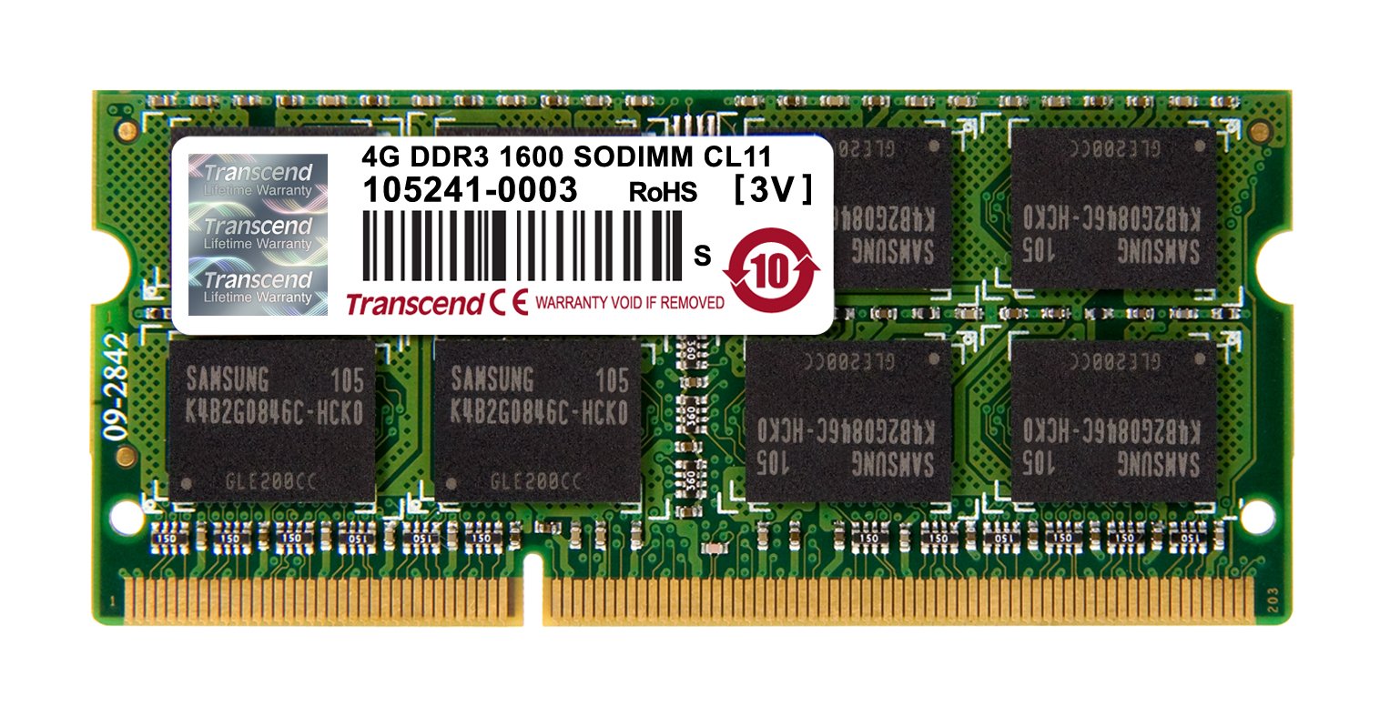 ノートPCメモリ4GB TS512MSH64V1H ９枚セット Amazon | Transcend ノートPC用メモリ PC3-12800 DDR3 1600 4GB 1.5V